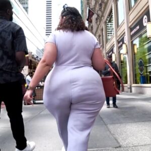 EPIC French BBW Jiggly PAWG Booty in All-White!! 🤯🤯🤯 [Part 1 of 2]