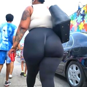 OMG!!! Most EPIC Jiggly BBW Waggler in Ultra Wedged Leggings!!! 😱😱😱