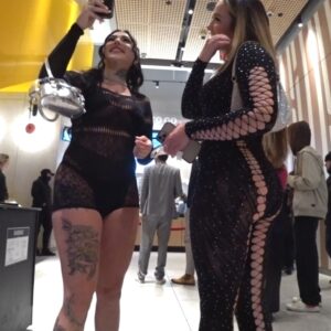 See-thru Snow Thotties from the Club!!!