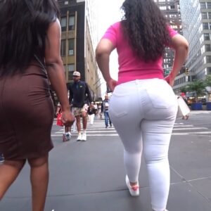 Ever-Phat Ass French Arab w/ Her Ebony Friend!