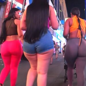 Triple Sexy Dominican Booties Gracing the Candid Scene!!! 😯😯😯 [Part 2 of 2]