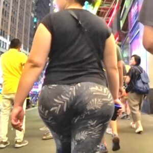 Insane Unorthodox Clapper-Booty Latina in See-thru Gray Pants!!! 🤯🤯🤯